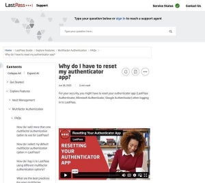 認証アプリのリセットでLastPassにアクセスできなくなるユーザー続出