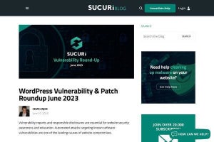 WordPressの脆弱性とセキュリティパッチ: 2023年6月まとめ