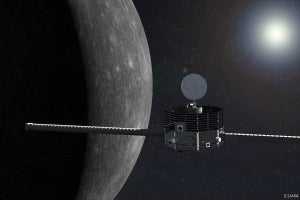 JAXAの水星磁気圏探査機「みお」と機動戦士ガンダム 水星の魔女がコラボを実施