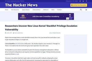 Linuxカーネルに重大な脆弱性「StackRot」、ただちに確認を