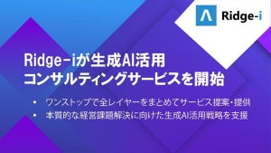 生成AI活用の戦略設計から人材育成や運用まで一貫したコンサルサービス