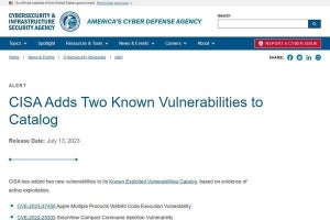 iPhone、iPad、Macの脆弱性悪用について米当局が警告、ただちにアップデートを