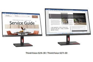 レノボ、ブルーライトを自動でカットする液晶モニター2機種を発表