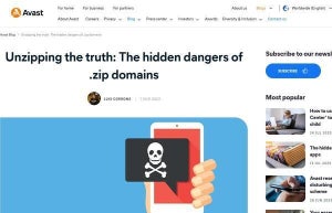 「.zip」ドメインを悪用したフィッシング詐欺メールに注意を