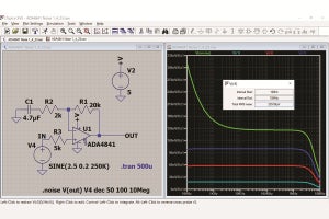 LTspiceを利用したオペアンプの選択、モデル・ベースのノイズ解析手法を学ぶ