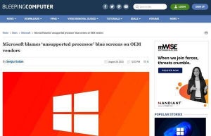 ブルースクリーン出るWindowsの更新プログラムの不具合、責任はどこに