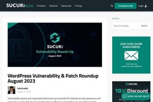 WordPressプラグイン21個に新たな脆弱性、確認とアップデートを