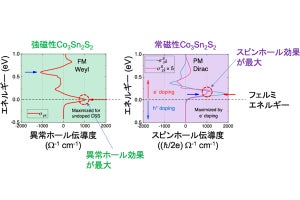 東北大、トポロジカル物質を基にしたスピンホール材料の探索方法を実証