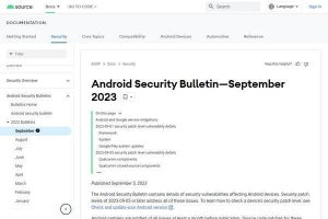 Androidに重要な脆弱性、Googleが2023年9月セキュリティパッチ公開