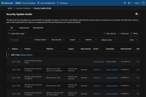 Microsoft製品に複数の脆弱性、悪用を確認済み - ただちにアップデートを