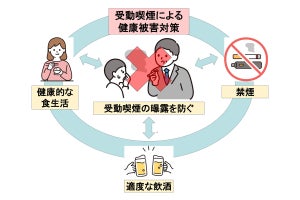 受動喫煙が悪循環を引き起こす？　阪大が新たな健康被害対策を提案