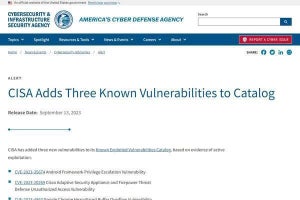 AndroidやGoogle Chromeの脆弱性の悪用をCISAが警告、確認とアップデートを
