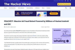iPhoneとAndroid端末が広告詐欺ボットに悪用、数十万台に影響