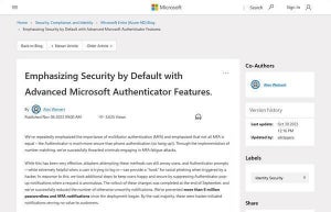 Microsoftの認証アプリ、MFA疲弊攻撃による不要な通知を削減