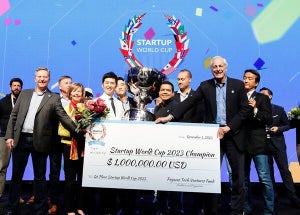 スタートアップワールドカップ2023、日本のスタートアップが世界で優勝