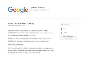 Google Chromeに緊急セキュリティアップデート、すぐに対応を