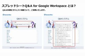 サテライトオフィス、Google スプレッドシートで管理できるQ＆Aシステム提供