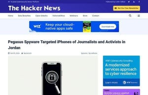 スパイウェア「Pegasus」がiPhoneを狙う