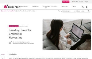 Temuを偽るフィッシングメールを確認、注意を