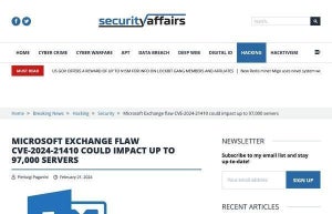 緊急脆弱性に対応していないMicrosoft Exchange Serverは28,500台、日本にも