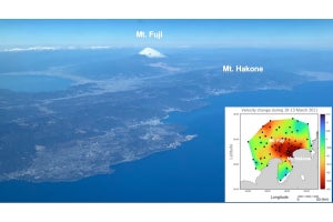 2011年の地震が富士山や箱根直下に与えた影響とは？ - 東大が新手法で解明