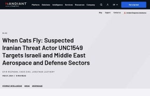 イランの脅威アクター、航空宇宙や防衛産業を狙ってサイバー攻撃