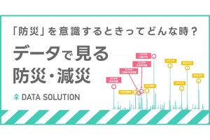 「防災」の検索が顕著に増加するタイミングは？ - LINEヤフーが検索行動を分析