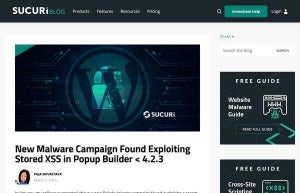 WordPressの人気プラグイン「Popup Builder」の脆弱性悪用、被害が拡大