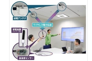 ソフトバンク、ワイヤレス電力伝送の技術を商用環境で検証できるラボを開設