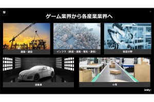 産業分野での活用が進むUnity、日本国内における事例を紹介