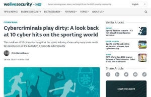 五輪に忍び寄るサイバー攻撃、スポーツ業界も狙うランサムウェア