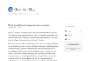 Google、セッションCookie盗難からアカウントを保護する新機能「DBSC」発表