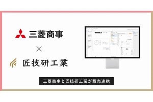 匠技研工業×三菱商事、金属加工業界のDXをリードすることを目指して販売提携