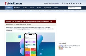 iPhoneとiPad向け新アプリストア「AltStore PAL」登場、ただしEU限定