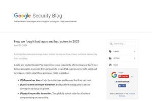 Google Playで公開申請した228万件の違反アプリを阻止、Googleが2023年の実績公表