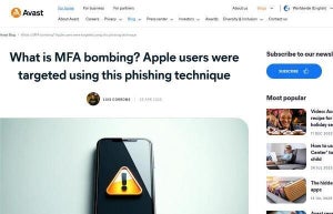 Apple IDを乗っ取る攻撃に注意、執拗なパスワードリセットの通知に負けるな