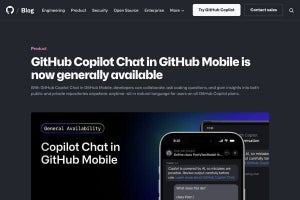 GitHub Copilot ChatがGitHub Mobileで一般利用開始