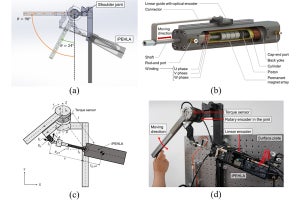 電通大など、アシスト中に透明になるリハビリテーション用のロボットを開発