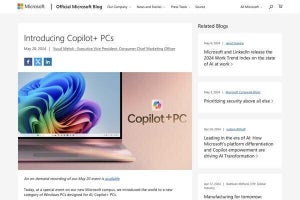 Microsoft Copilot+ PC、AIを活用した画像編集機能「Cocreator」「Restyle Image」搭載