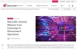 Android向けトロイの木馬「Rafel」、古いデバイスに被害集中