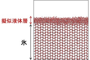 慶大、“なぜ氷は滑るのか”について分子的特徴を明らかにし新事実を発見