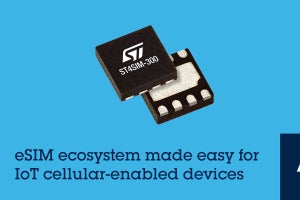 ST、IoT機器管理の容易化を可能とする新規格「SGP.32」に対応したeSIMを発表