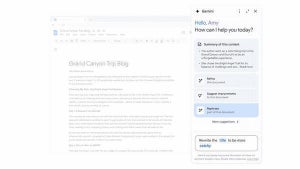 Google Workspaceの複数のアプリでGeminiサイドパネルが利用可能に