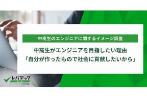 中高生の半数以上がエンジニアについて「どんな仕事をしているか知らない」