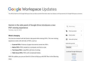 Google Driveに新機能、生成AIでPDF操作を大きく改善