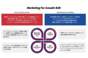 電通、マーケティングモデル「Marketing For Growth」を国内外のBtoB領域にも展開