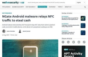 Androidユーザーのキャッシュカードを悪用し現金を盗む手口が明らかに