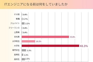 ITエンジニアの約半数以上が働く前にITの知識なし - サーバーワークスが調査