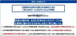 災害時の行動力は企業のBCP対策の有無で差なし、BCPは宝の持ち腐れか