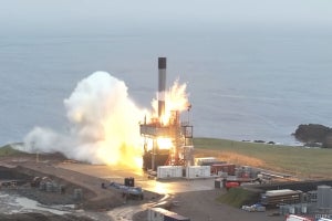 ドイツのロケット会社「RFA」、ロケットの燃焼試験中に炎上 - 機体を喪失